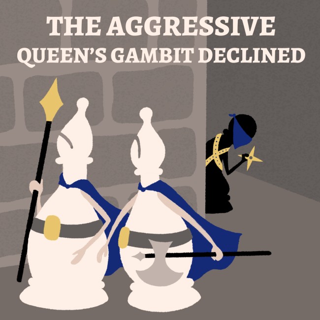 Aggressive Queen's Gambit Janowski Variation 
