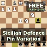Blitz chess postmortem #745: Sicilian defense - Pin variation 
