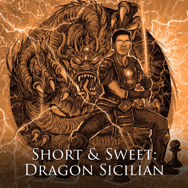 Anish Giri & Sicilian Dragon Canvas