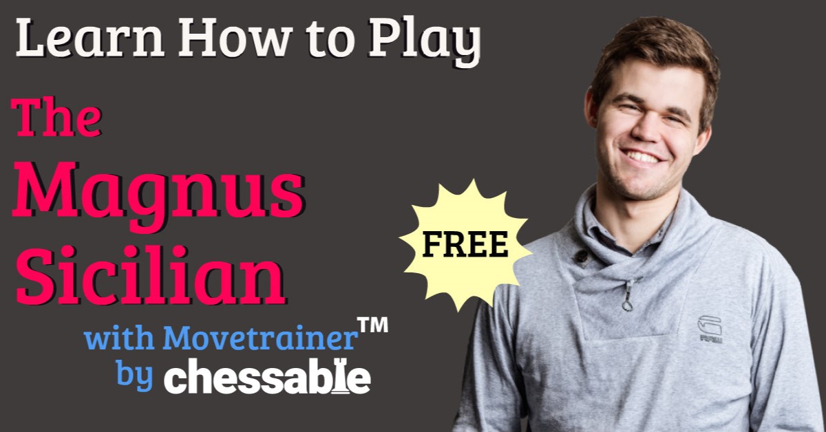with MoveTrainer™, Magnus Carlsen introduces Chessable - take control of  your journey towards chess mastery. MoveTrainer™ - the definitive solution  for studying chess., By Chessable